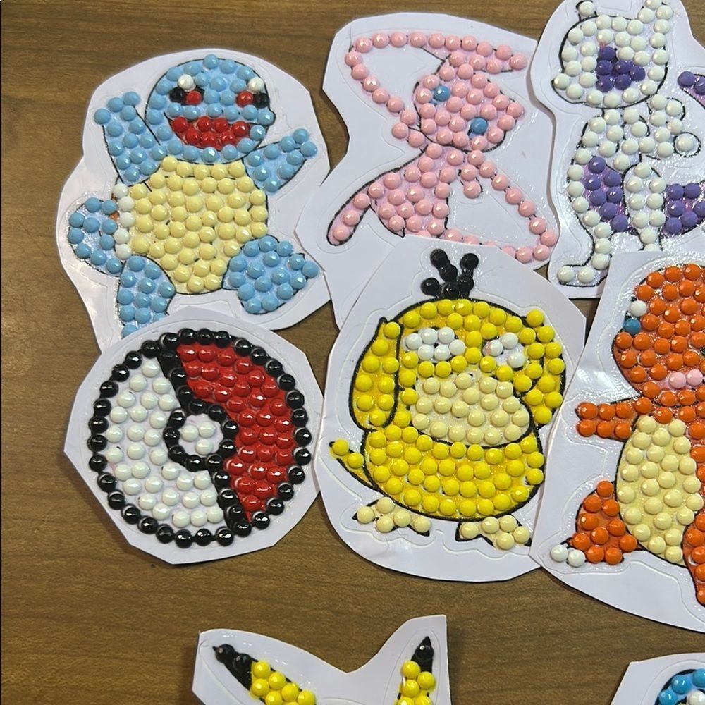 Colorful Pokémon Sticker Set - Picture 3 of 4
